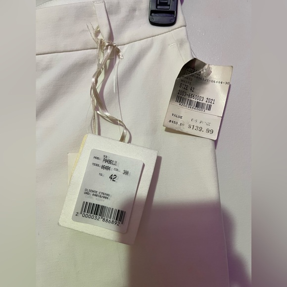 Peserico women white jeans new and gorgeous - Picture 3 of 3